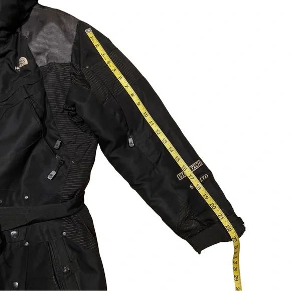 The North Face Steep Tech Black Ski Jacket Size S Vintage Ski Men’s 600 - Picture 4 of 12